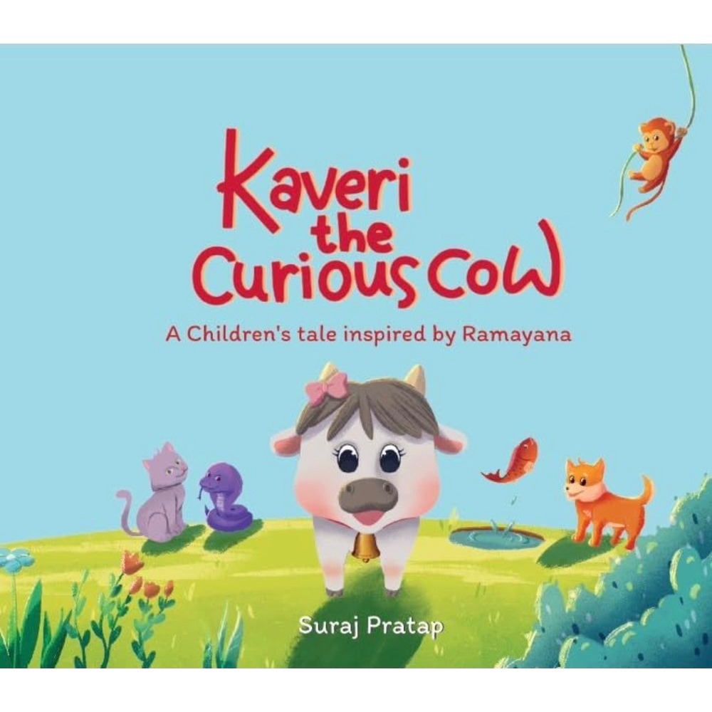 Kaveri the Curious Cow Childrens Board Book‎ Ramayana Inspired Suraj Pratap NEW